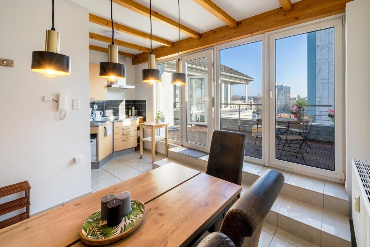 Stylisches Penthouse Zentral Balkon 75M2 Nflx Διαμέρισμα Ανόβερο Εξωτερικό φωτογραφία
